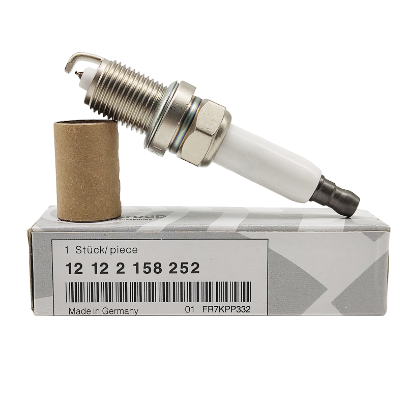 【Premium Quality】 4pcs 12122158252 Fr7kpp332 Iridium Spark Plug For Bmw