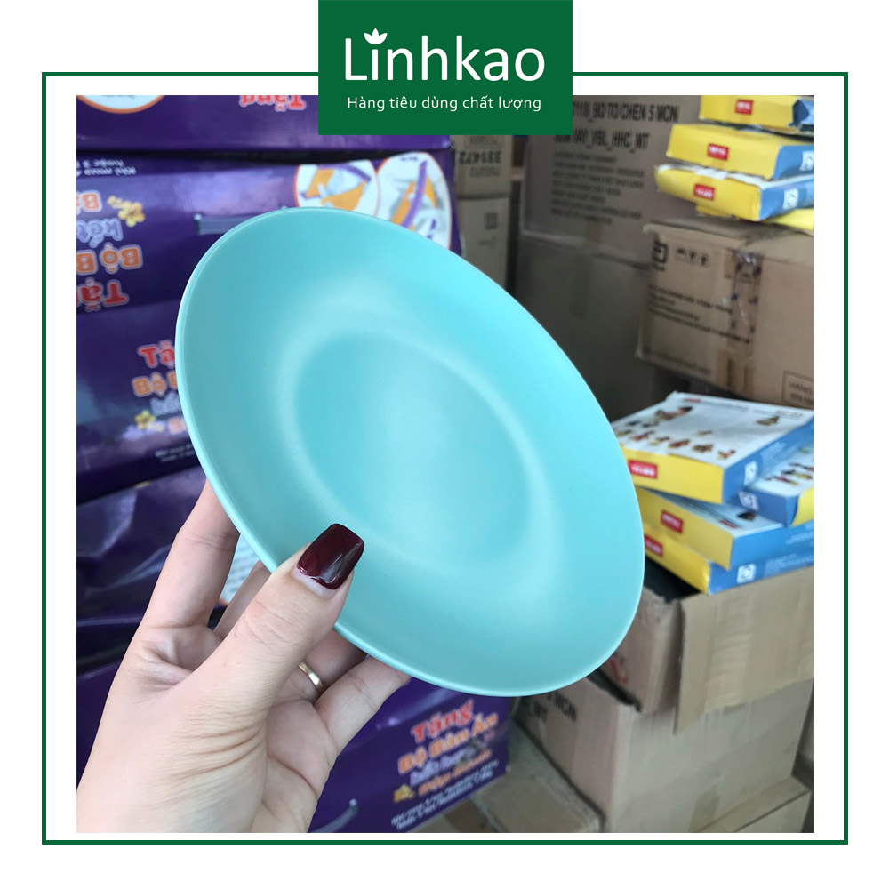 COMBO 3 ĐĨA GỐM TRÁNG MEN 20CM