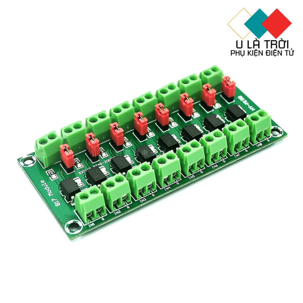 Pc817 2/ 4/ 8 Channel Opto-Isolator Circuit