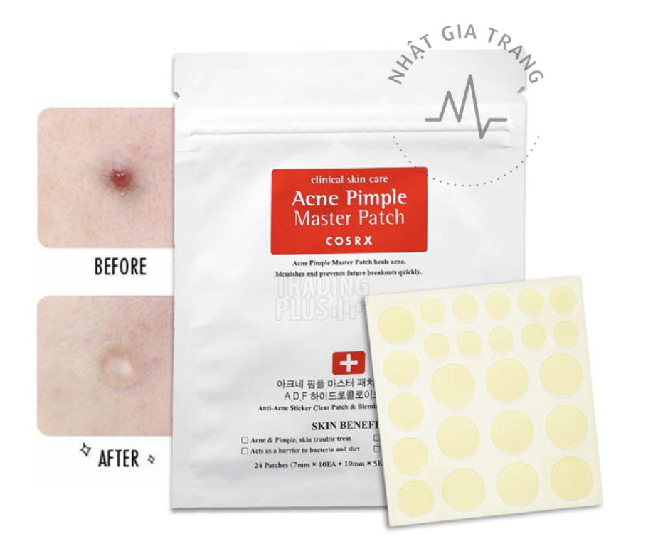 Miếng dán mụn giảm viêm, sưng Cosrx Acne Pimple Master Patch 24 miếng