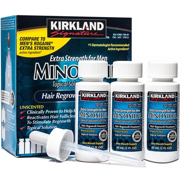 Dung Dịch Hỗ Trợ Mọc Tóc Minoxidil Kirkland
