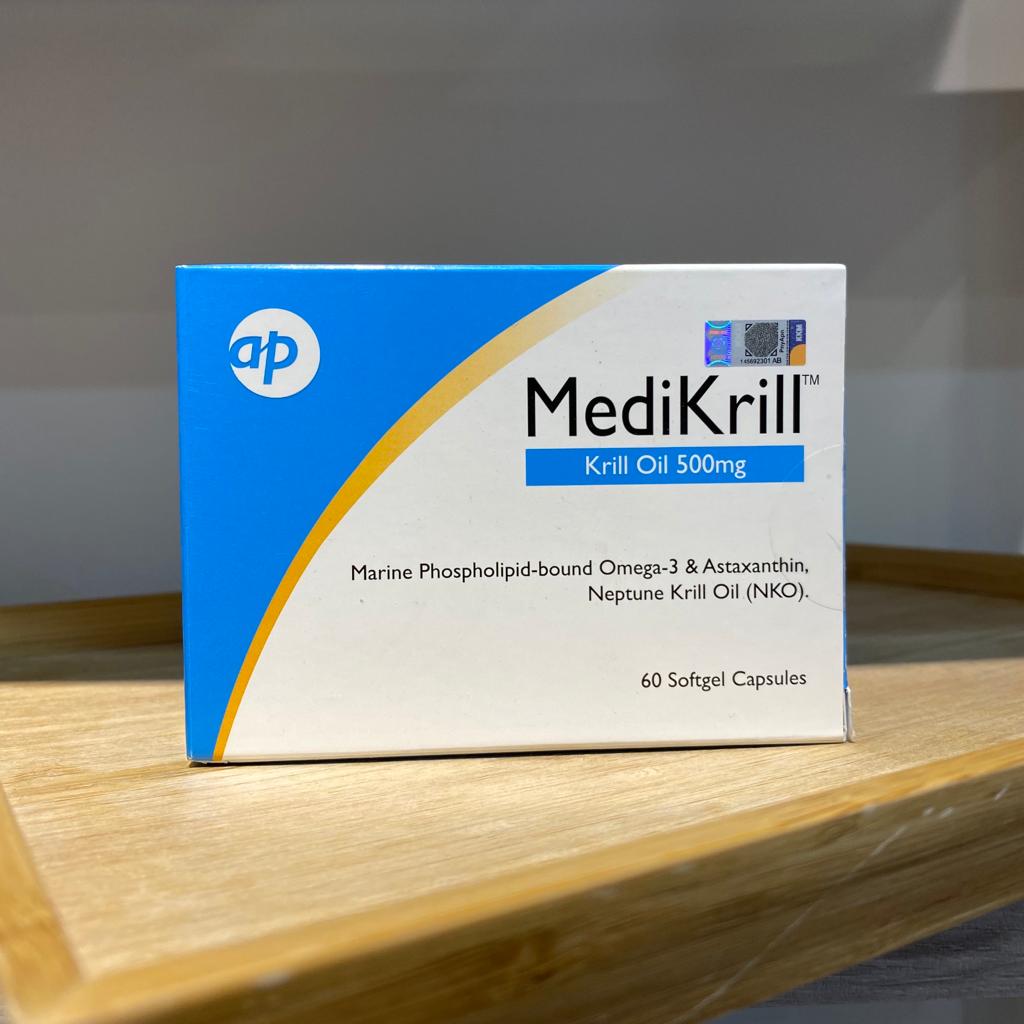 (Authentic Guarantee) MediKrill Krill Oil 500mg 60's Lazada