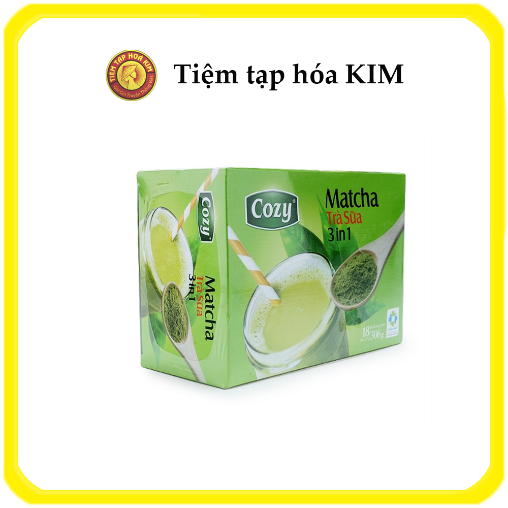 Trà sữa matcha Cozy hộp 306g