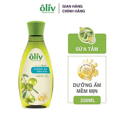 Sữa Tắm Ôliv Sáng Da và Mềm Mịn Ôliv 250ml