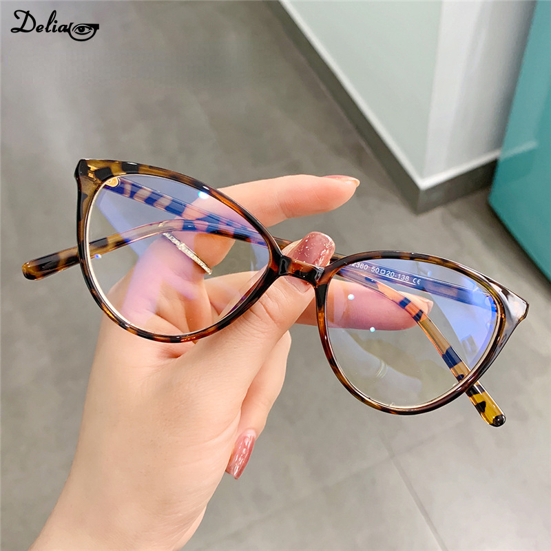 2024 Women's Blue Light Glasses Flexible Optical Prescription Eyewear Frame Female Computer Eyeglasses Ladies UV400 Eye Glasses. 