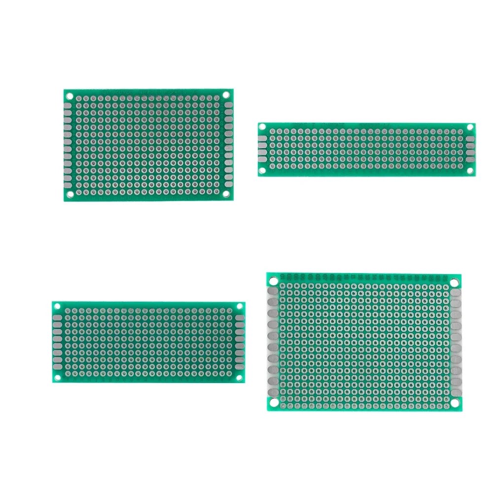 20PCS/Lot 5x7 4x6 3x7 2x8cm Prototype Single Sided Prototype PCB Diy Universal Printed Circuit PCB Board Prototype PCBs Kit Set