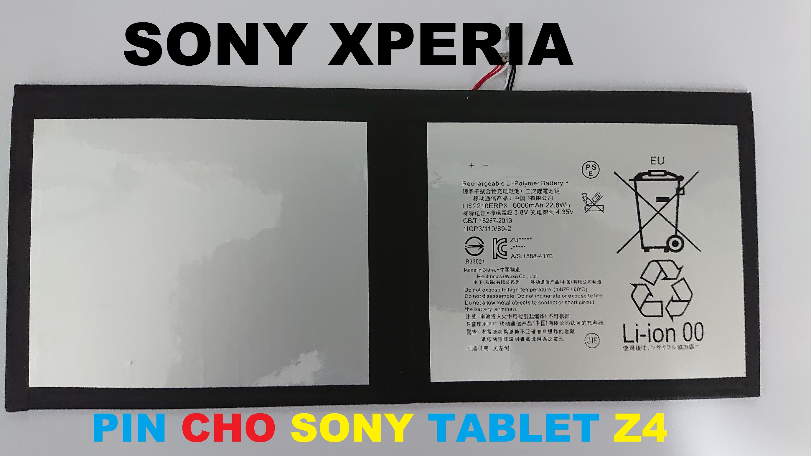 PIN CHO SONY XPERIA TABLET Z4