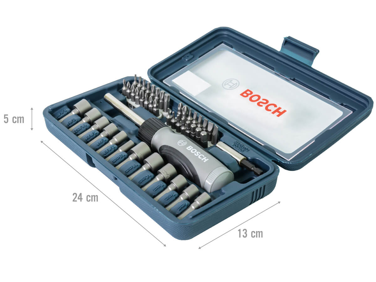 Bộ vặn vít đa năng 46 món Bosch 2607017399