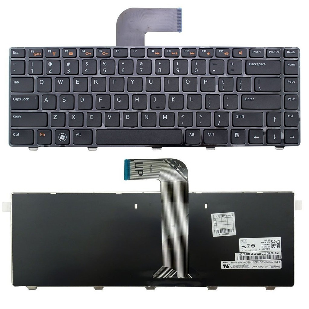 Bàn phím laptop dell inspiron 14r n4110 n4120 n4050 m4040 m5040 n5040 m5040 n5050 14r 3420 3520 5420 7420 15r 5520 7520