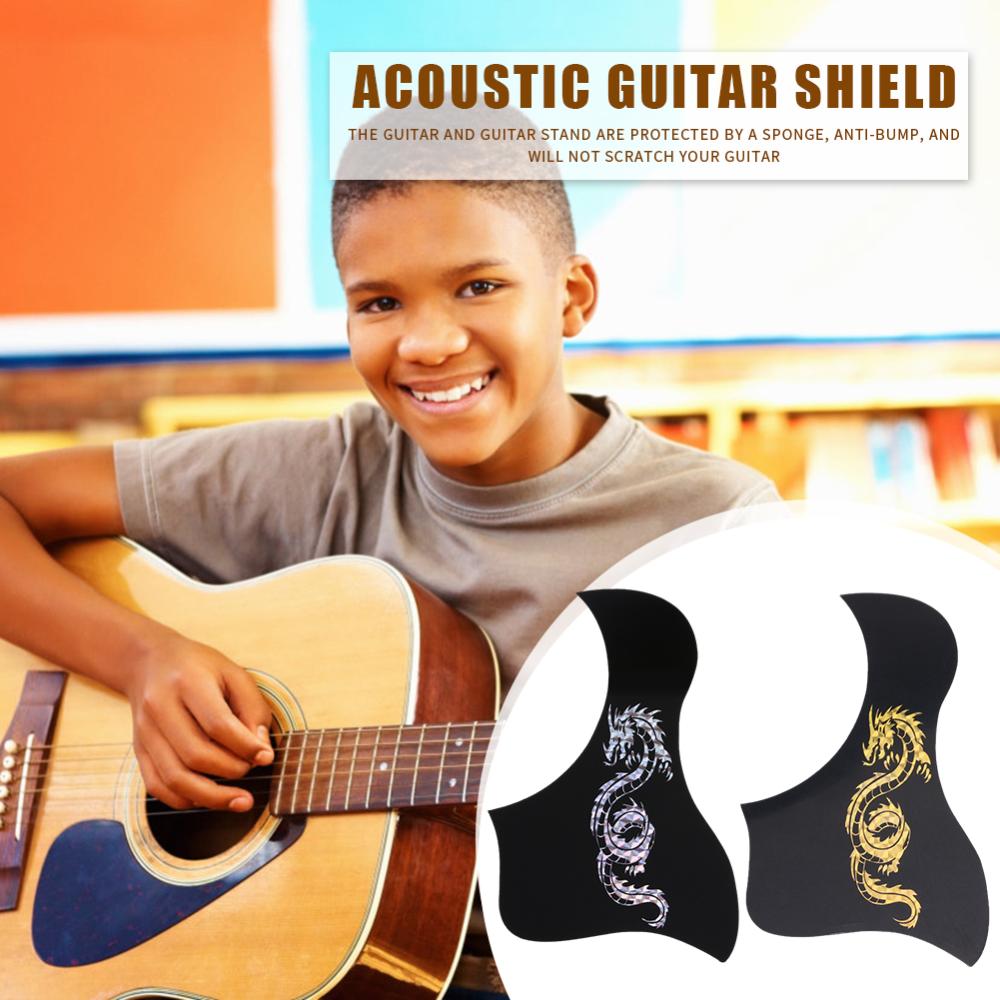 2pcs Acoustic Guitar Pickguard Anti Scratch Protector Pick Guards Sticker