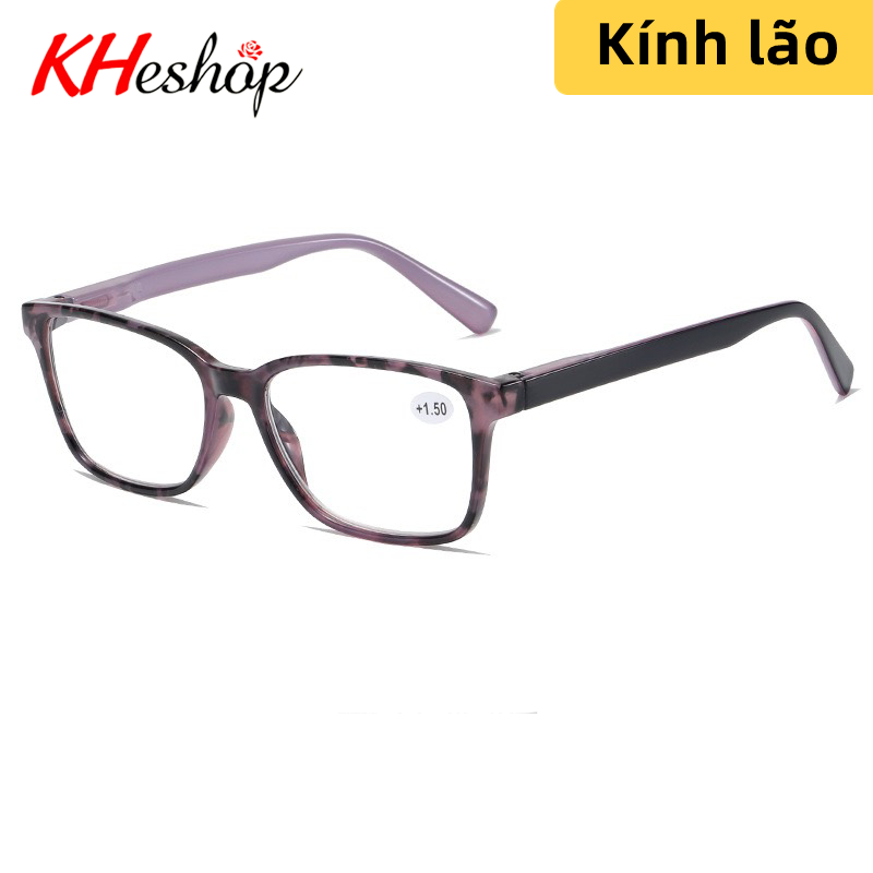 [Dành cho Người Trung Niên] Kính Viễn Thị đọc báo cho người Lớn tuổi chất lượng cao xem điện thoại đọc sách rõ chữ thiết kế bông hoa mùa xuân bắt mắt mã Y8501 - kheshop