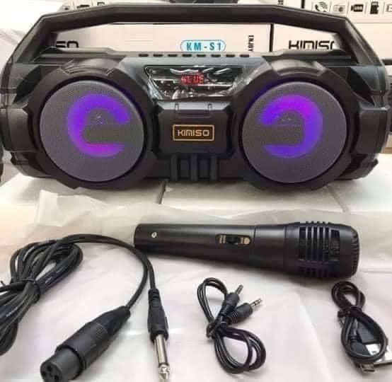 LOA KÈM MIC HÁT BLUETOOTH KIMISO S1