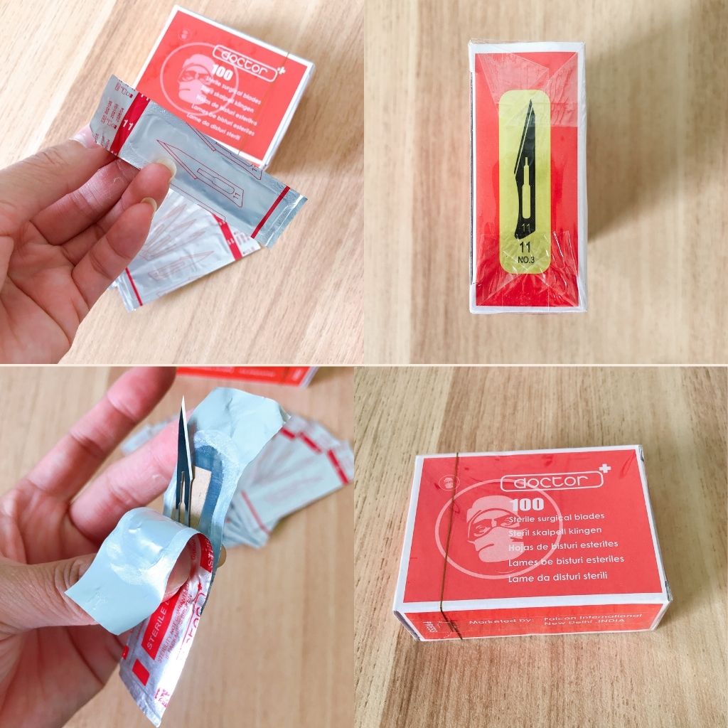 Lẻ 10 Dao Nặn Mụn Y tế, Dao Mổ Số 11
