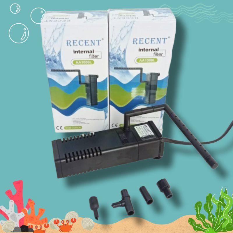 Pompa filter aquarium internal filter RECENT AA 1000L