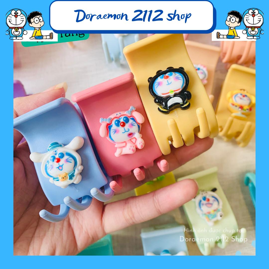 KẸP TÓC CÀNG CUA HOẠT HÌNH DORAEMON SIÊU ĐÁNG IU (KẸP CÀNG CUA GIỮ NẾP TÓC 5 RĂNG - 3 RĂNG)