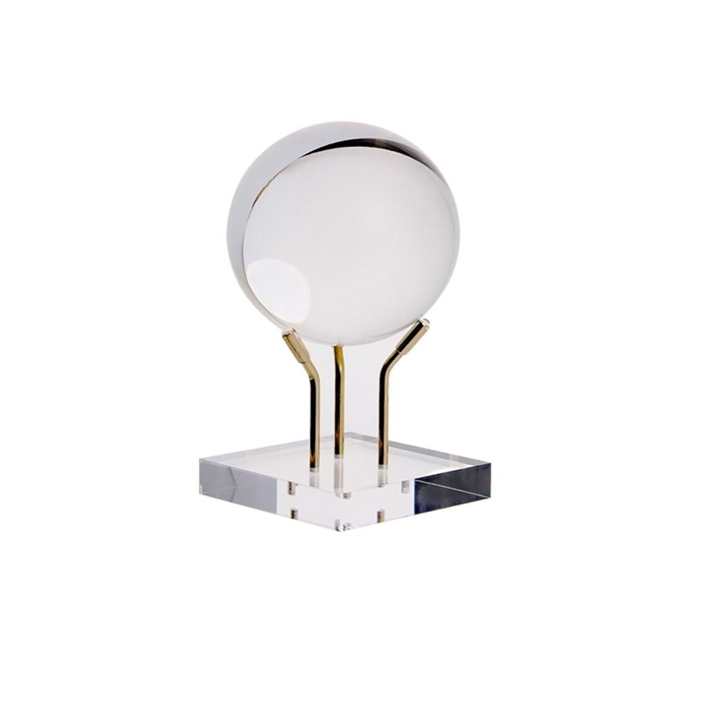 GAOEN แขนโลหะตกแต่งสำนักงานปะการังทนทาน1ชิ้นสำหรับลูกบอลอาเกตแร่หินผู้