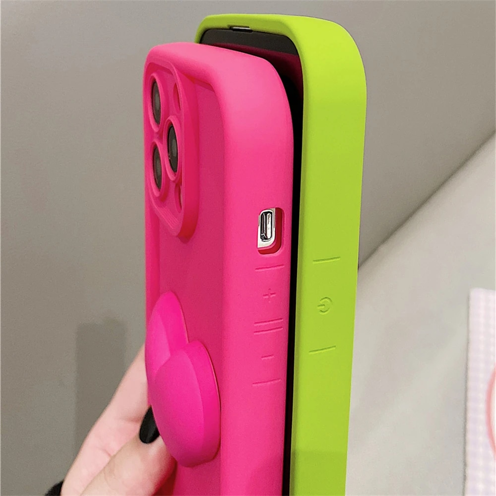 Fashions%20High%20Quality%20Korean%20Cute%203D%20Love%20Heart%20Lovely%20Hot%20Pink%20Girl%20Silicone%20Soft%20Case%20For%20iPhone%2015%2014%20Pro%20Max%2013%2012%2011%20XS%20XR%20Shockproof%20Back%20Cover%20-%20Image%2010