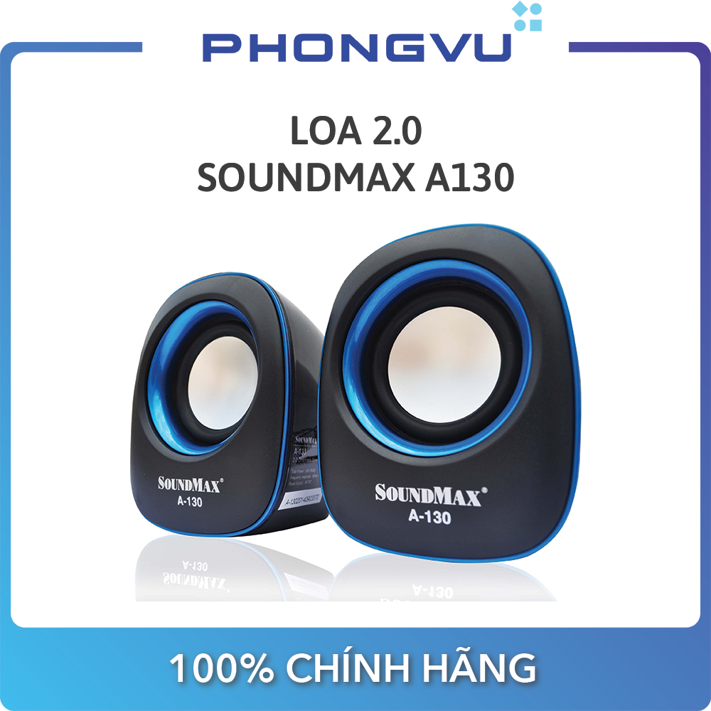 Loa 2.0 soundmax a130 - bảo hành 12 tháng