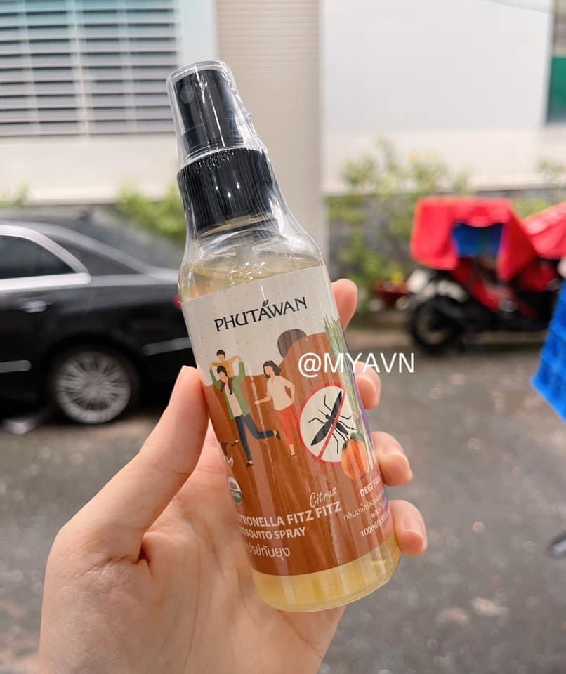 MYA - XỊT CHỐNG MUỖI THÁI LAN 2 MÙI DỄ CHỊU