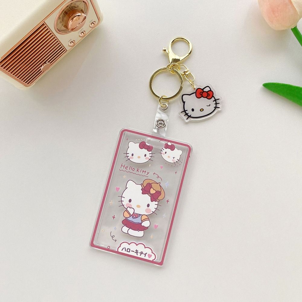 HONGYIXIU Anime Card Access Cute Key Chains Dog Melody Bus Card Holders ...