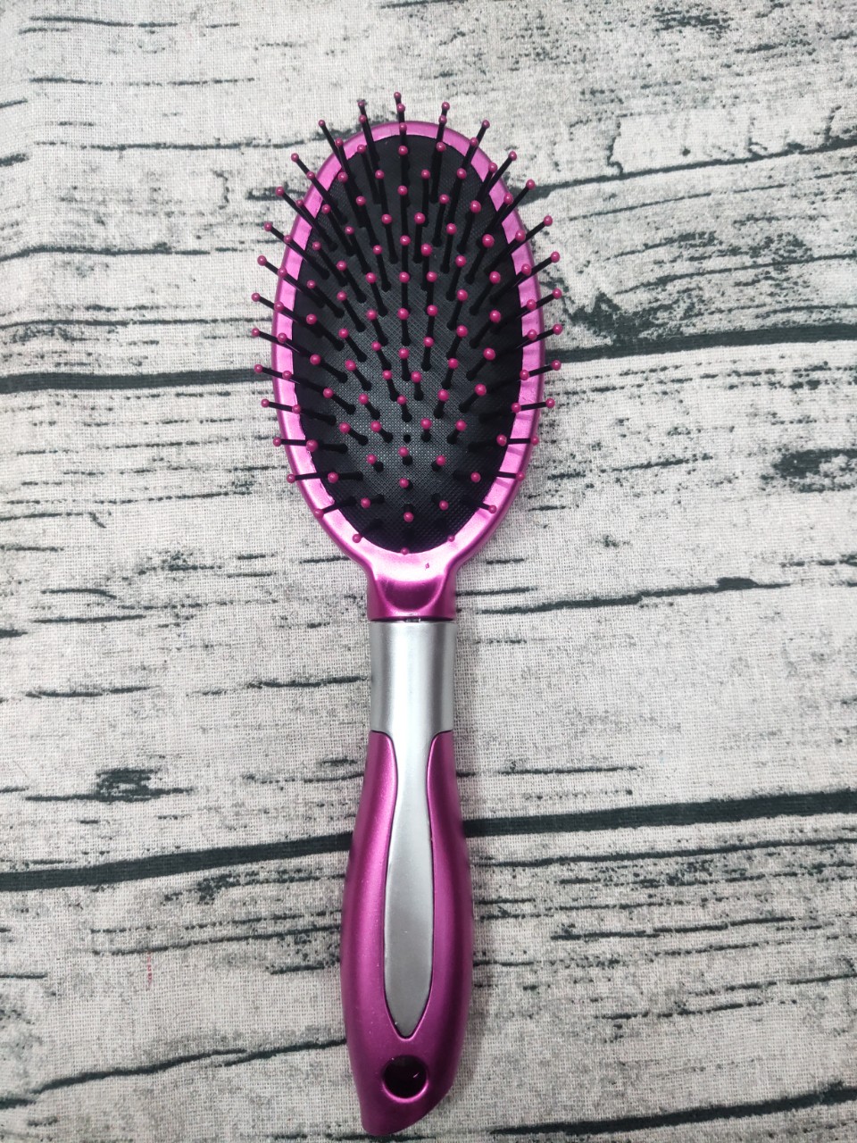 Lược Gai Bạc Oval Gỡ Rối, Massage Tóc