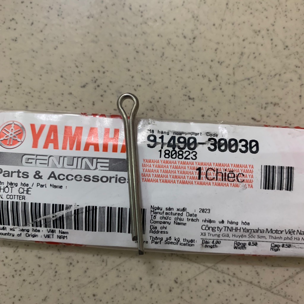 [Chính hãng Yamaha]YAPT-2001 Chốt chẻ chống Yamaha
