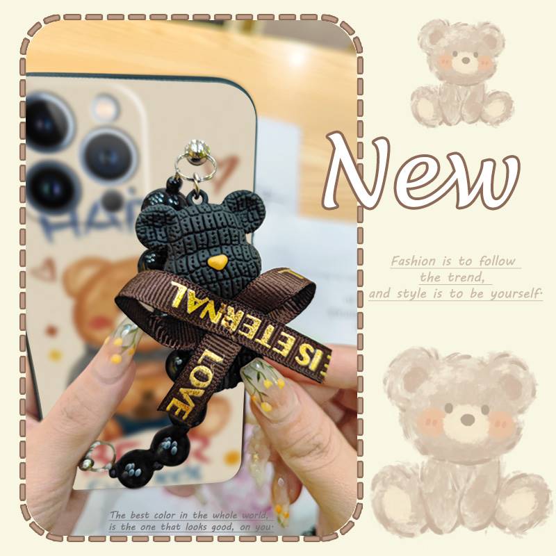 Simplicity%20Cartoon%20Phone%20Case%20For%20OPPO%20A5X%205G/4G%202025%20Global%20Back%20Cover%20silicone%20soft%20case%20Bear%20bracelet%20Waterproof%20cute%20-%20Image%203