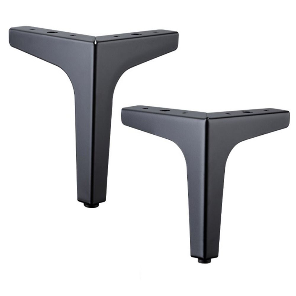 PETIYOUZA Furniture Black Trident Feet Cupboard Bed Feet Metal