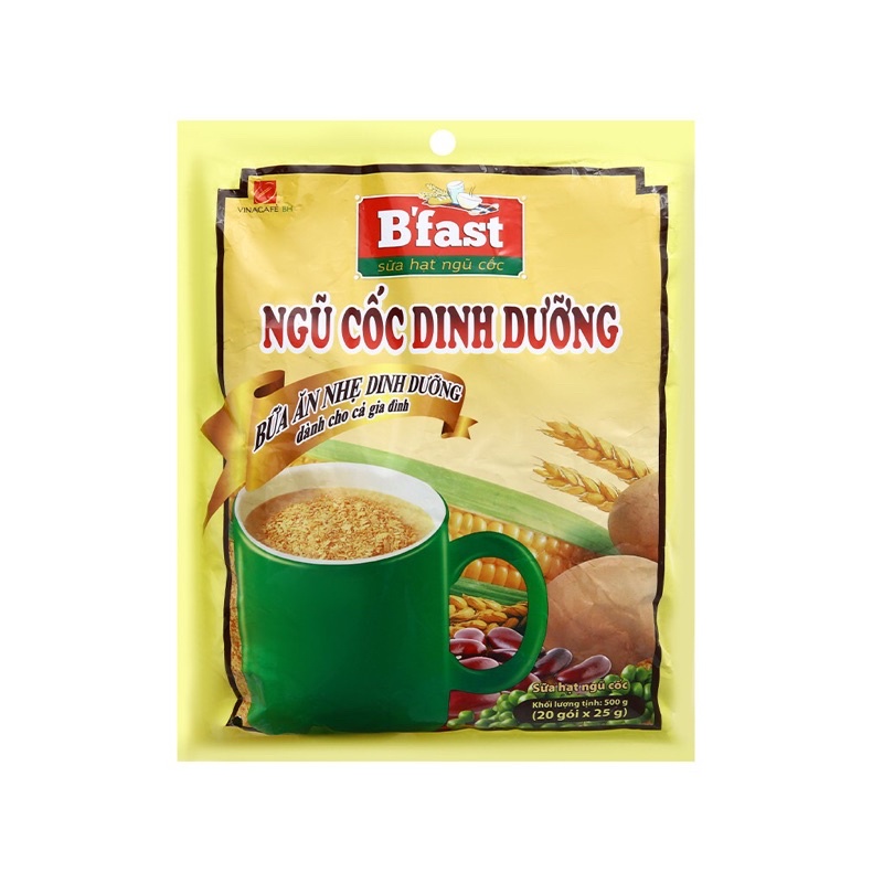Ngũ Cốc VCF Vina Café ( Bịch 20gói x 25gr)