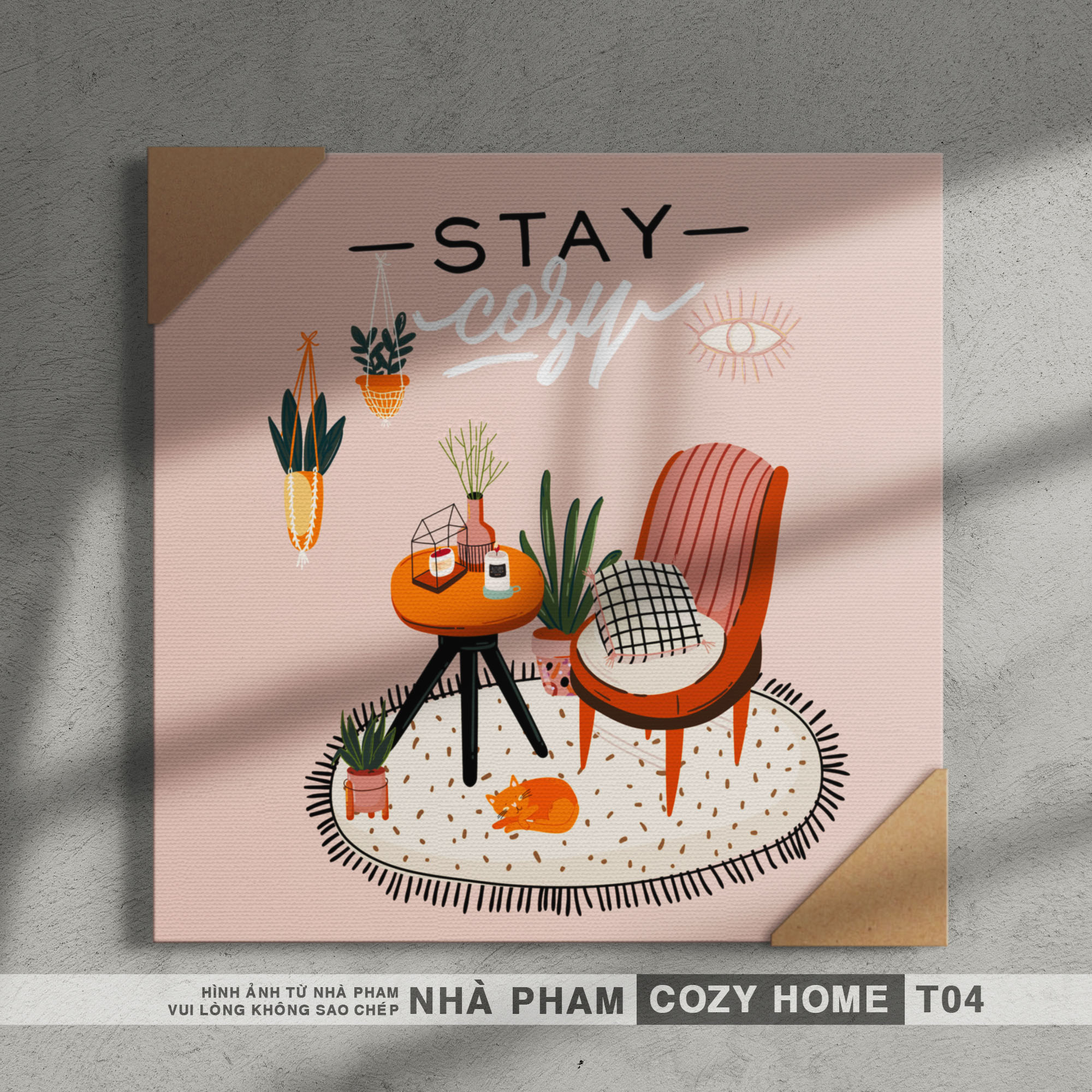 Tranh Canvas Treo Tường COZY HOME (No1-20)
