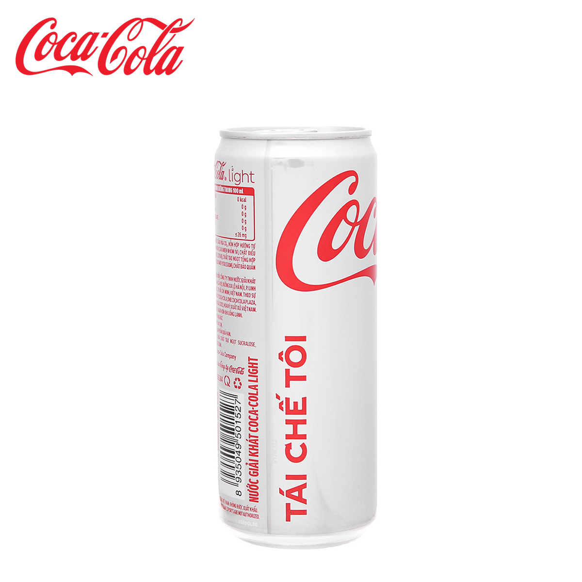 THÙNG 24 LON NƯỚC GIẢI KHÁT COCA COLA LIGHT 320ML