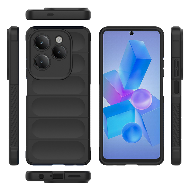 Hot40 Pro Casing For Infinix Hot 40 Pro Hot40 Hot40Pro 4G Silicone Phone Case Fashion Couple Solid Color Camera Protection Bumper Shockproof Back Soft Casing Cover