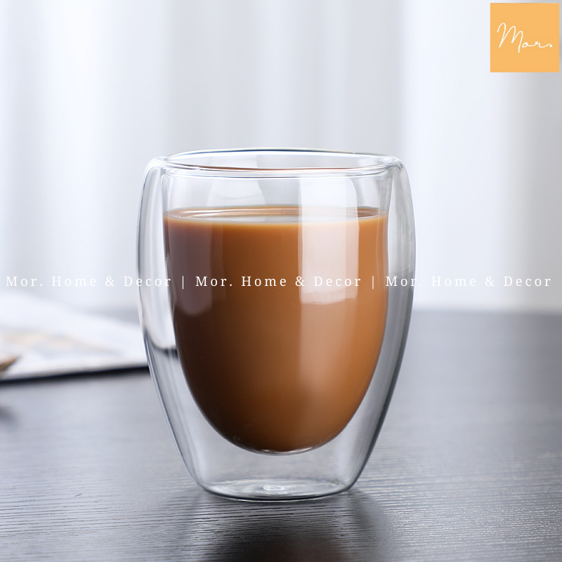 Cốc thủy tinh 2 lớp cách nhiệt - C13