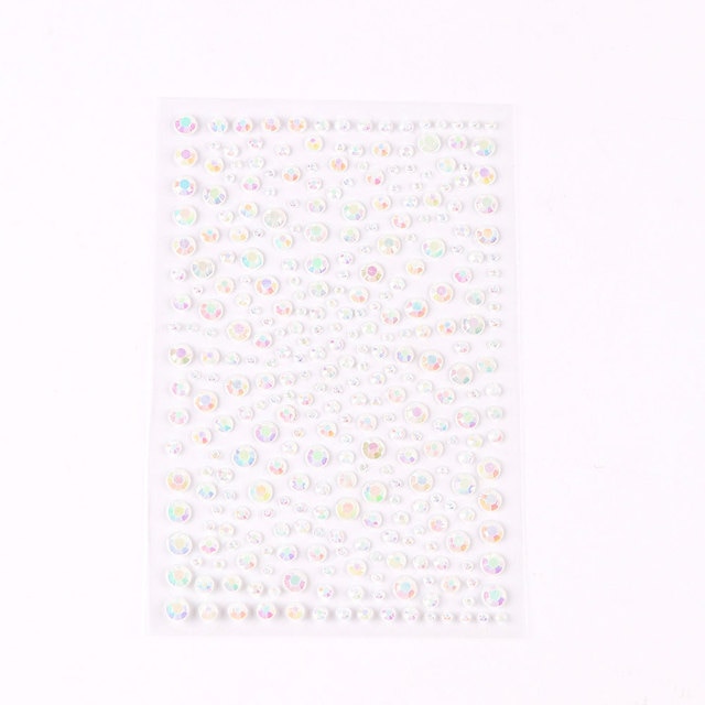 HBESTY.2 1Sheet Face Jewels Diamond Makeup Art Eyeliner Glitter Face