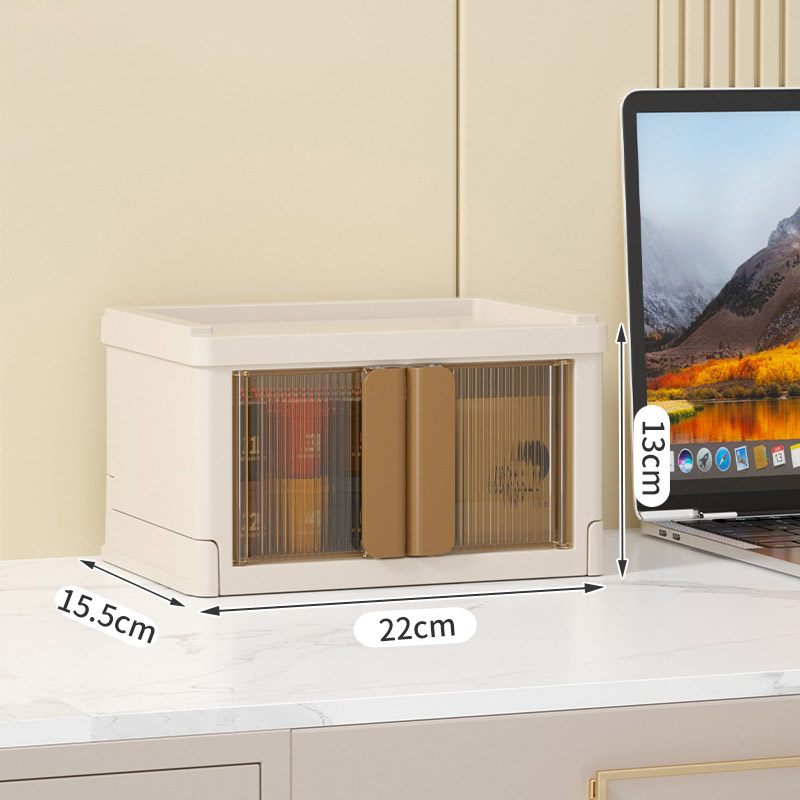 Installation-free folding storage box, plastic wardrobe, children's toy storage, clothing organizer, clothing storage box