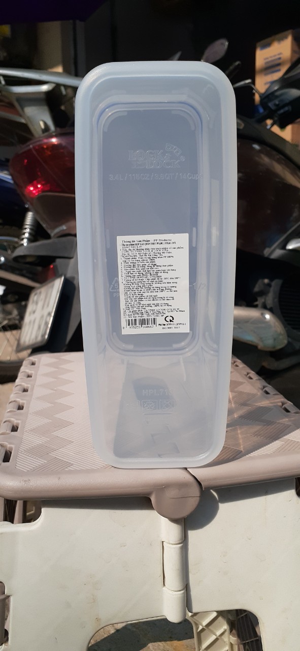 Combo 2 Hộp đựng thực phẩm Lock & Lock dung tích 3120ml