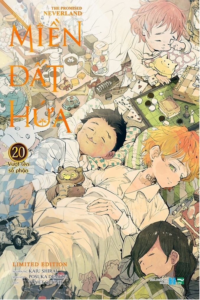 Miền Đất Hứa - The Promised Neverland Vol 20 (Các phiên bản, nguyên seal)