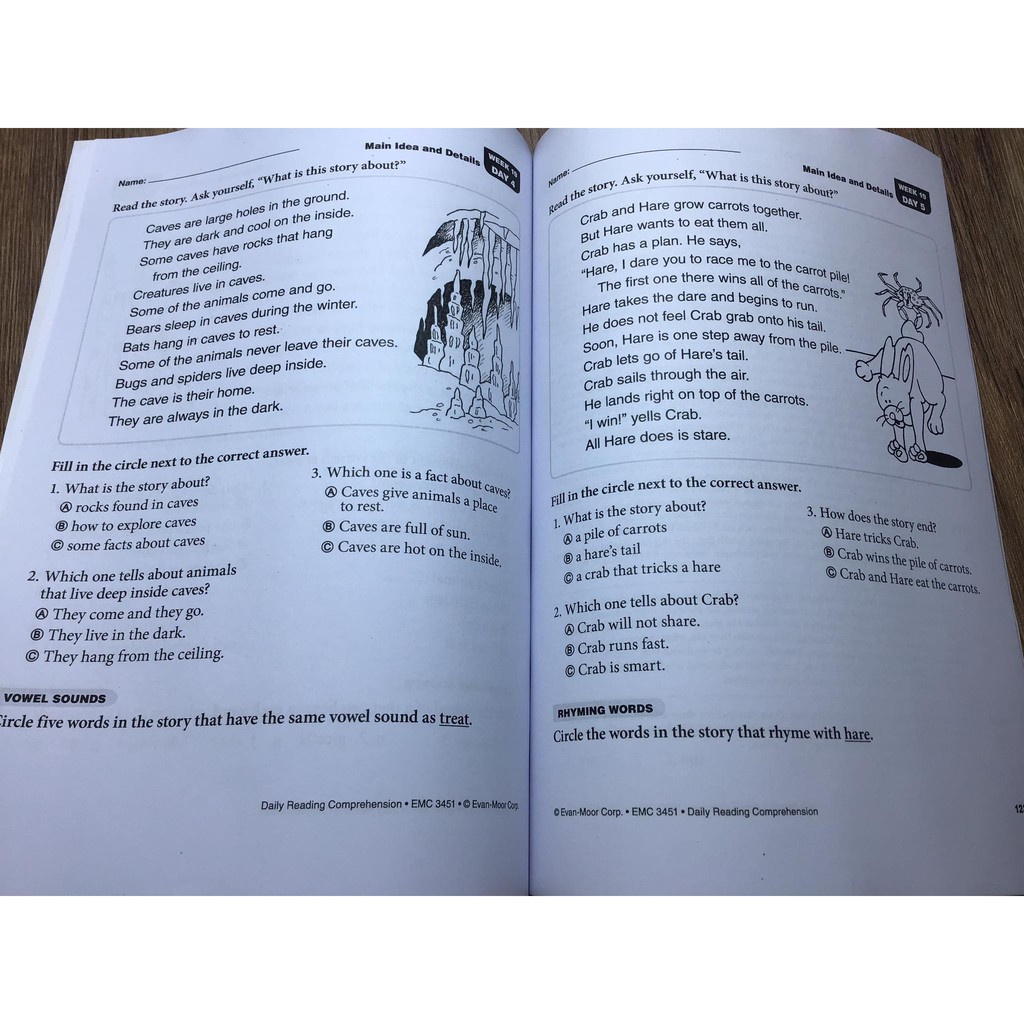 Bộ đẹp 8q - Daily Reading Comprehension - Evan Moor