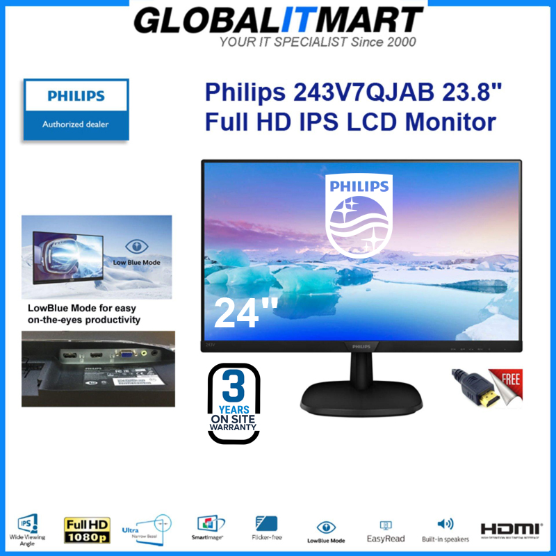 Full HD LCD monitor 223V7QHSB/89