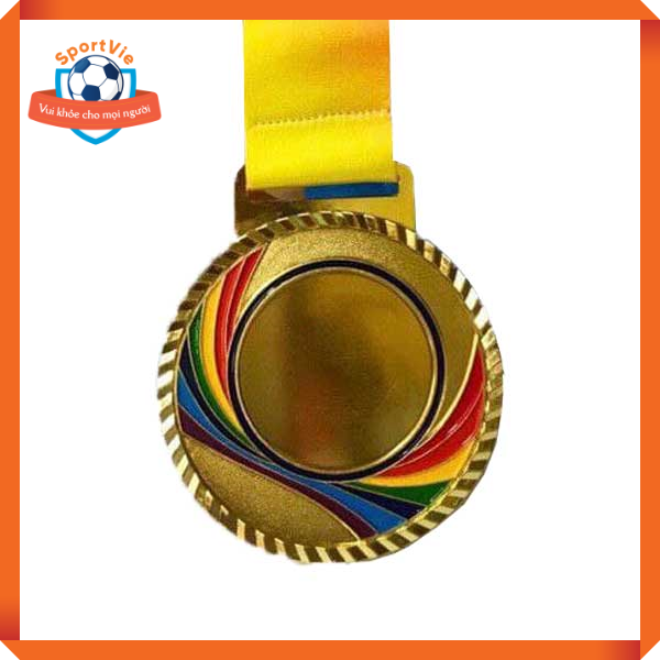 Huy chương thể thao, Huy chương bóng đá, Huy chương bóng chuyền, Huy chương cầu lông - Vàng, Bạc, Đồng - Loại ngũ sắc cao cấp