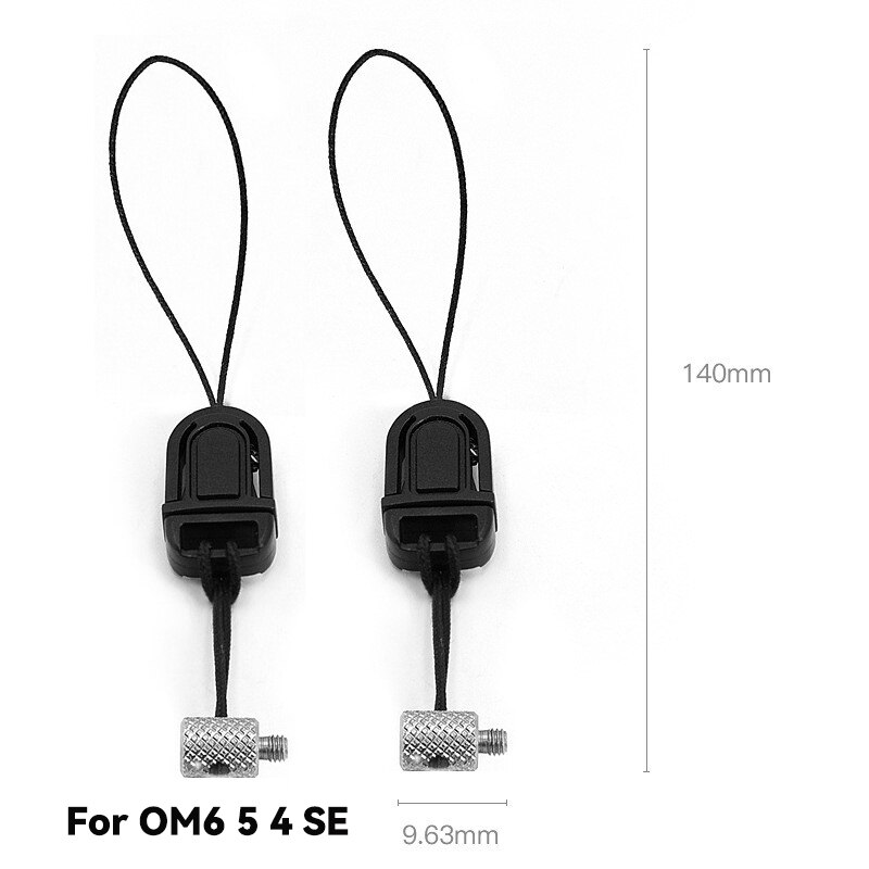 ：>\"{ anti-lost rope strap for dji om 6 5 magnetic phone holder rope osmo mobile 4 se om5 anti-drop lanyard handheld gimbal phone