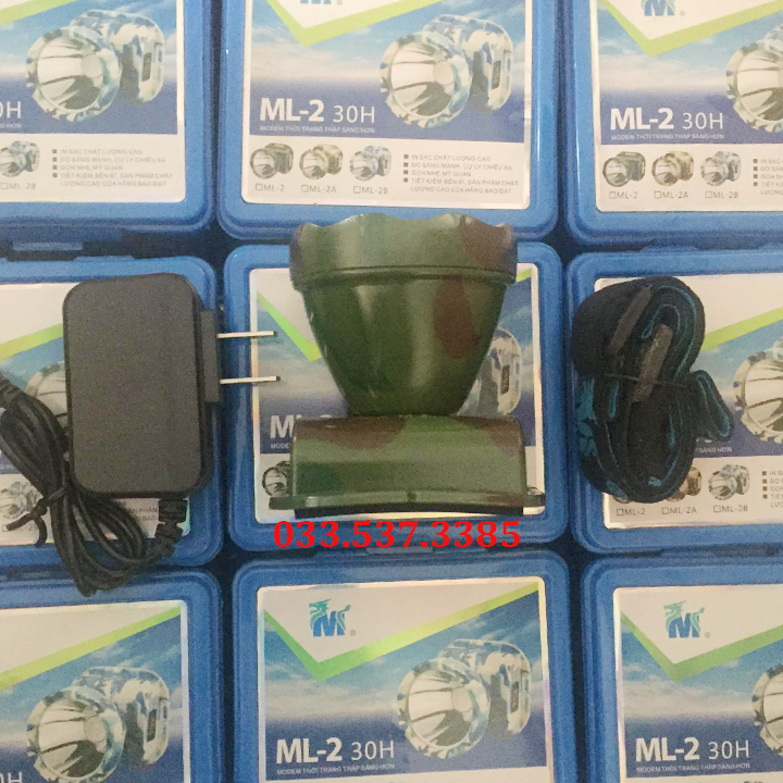 Đèn pin siêu sáng, đèn pin đeo đầu ML2