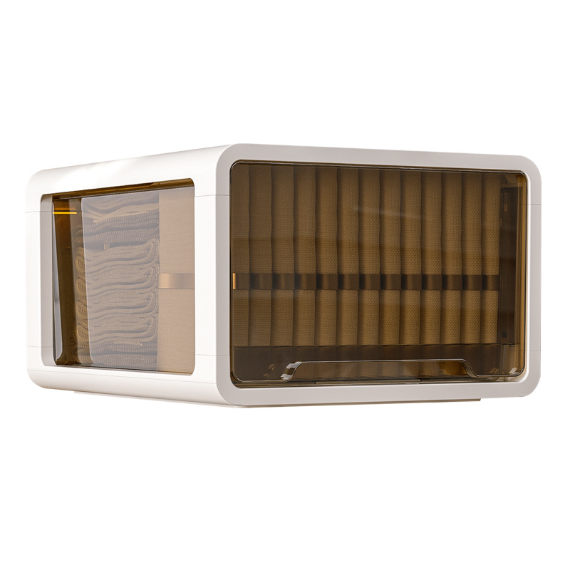 Storage box, drawer type storage box, household wardrobe, clothes storage box, wardrobe, clothes storage cabinet, plastic organizing box
