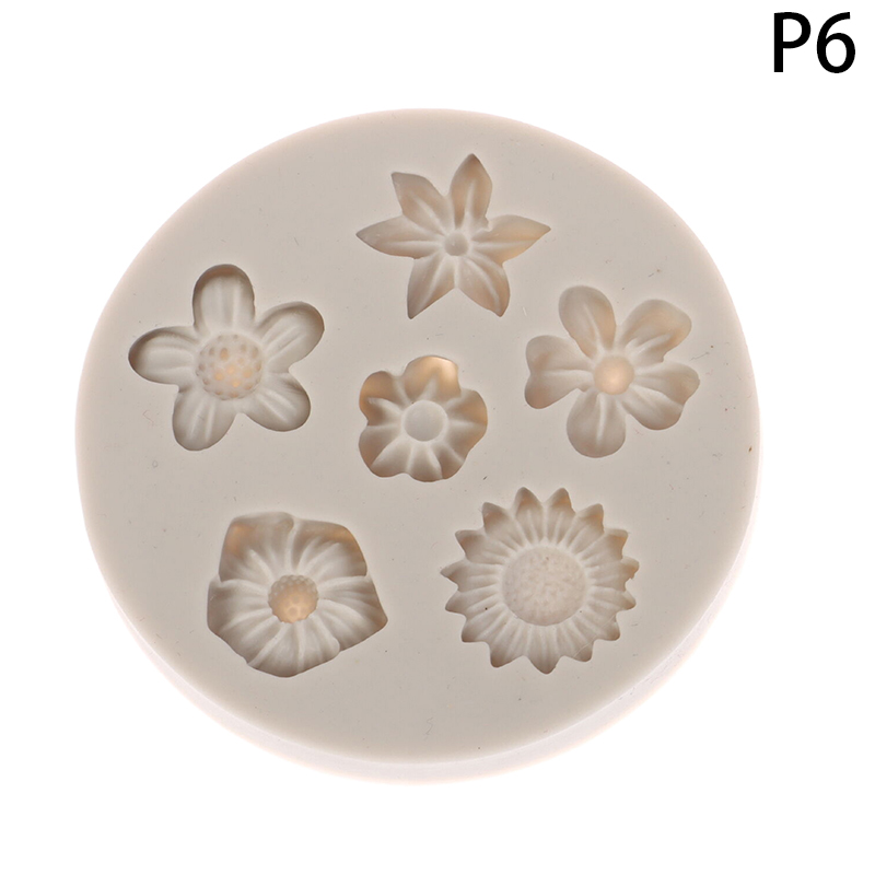 3D Mini Daisy Flower Silicone Mold Fondant Cake Decorating Tool Wedding Birthday Party Chocolate Candy Decor Pastry Baking Mould Encounter.