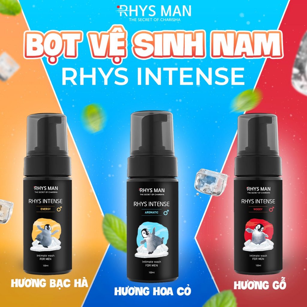 Bọt vệ sinh nam giới Menitems 100ml