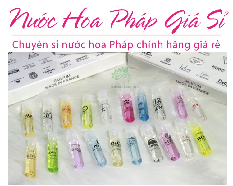 [HCM]Bộ 20 chai nước hoa mini.