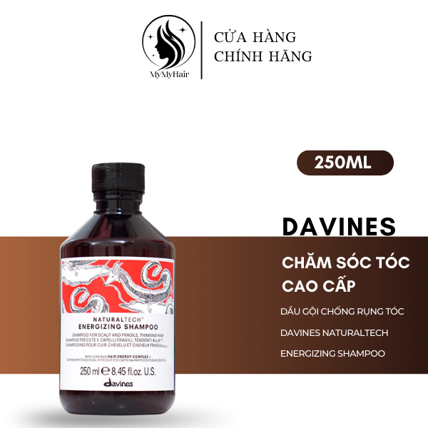 Dầu gội chống rụng tóc Davines Naturaltech Energizing Shampoo 250ML - 1000ML