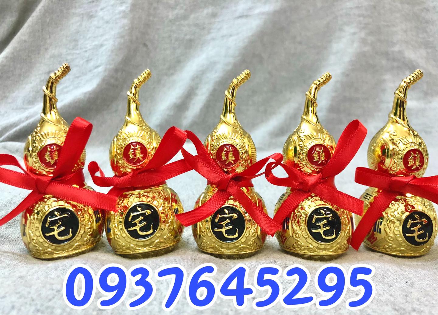 Bình hồ lô đúc đồng 9cm