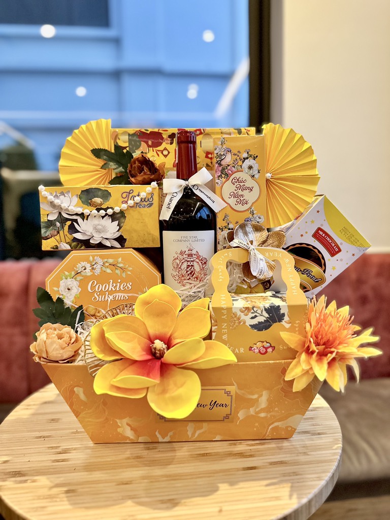 Khay Thuyền Vân Đựng Quà Tết 2024(Set 5 cái)