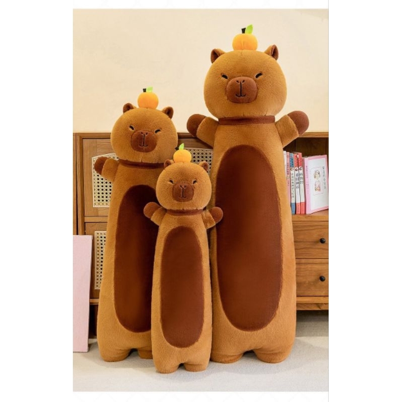 Gấu Bông Capybara Mềm Mịn Nhập Khẩu Cao Cấp